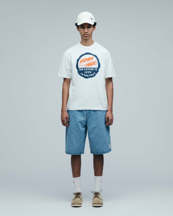 Denim Painter Shorts - Image 2