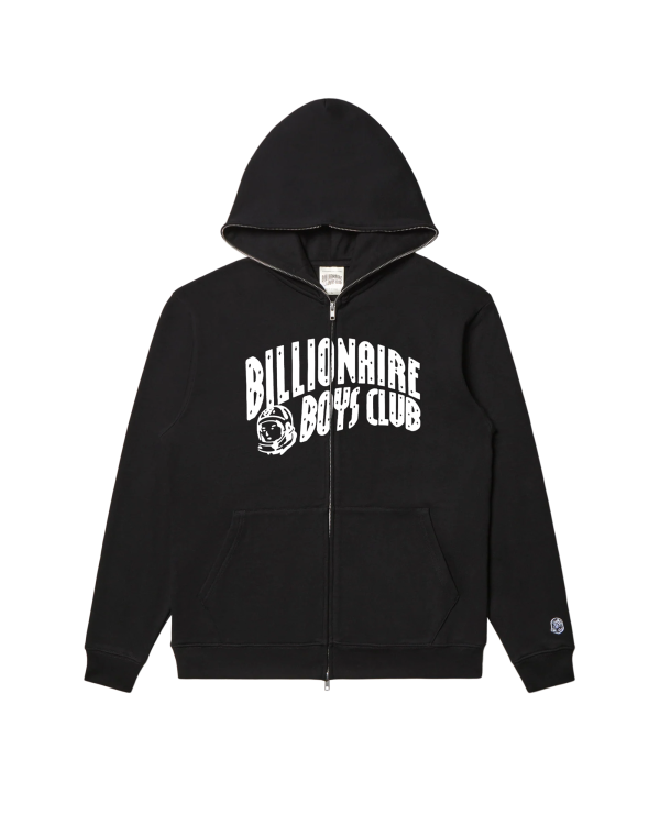 Classic Curve Logo Full Zip Hoodie