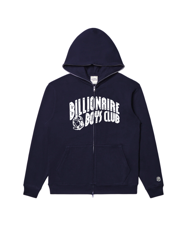Classic Curve Logo Full Zip Hoodie