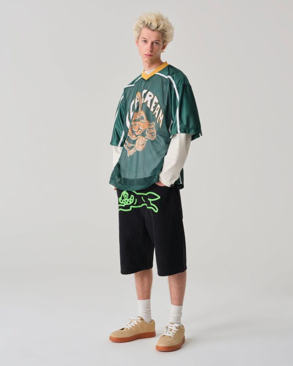 Running Dog Denim Shorts - Image 2