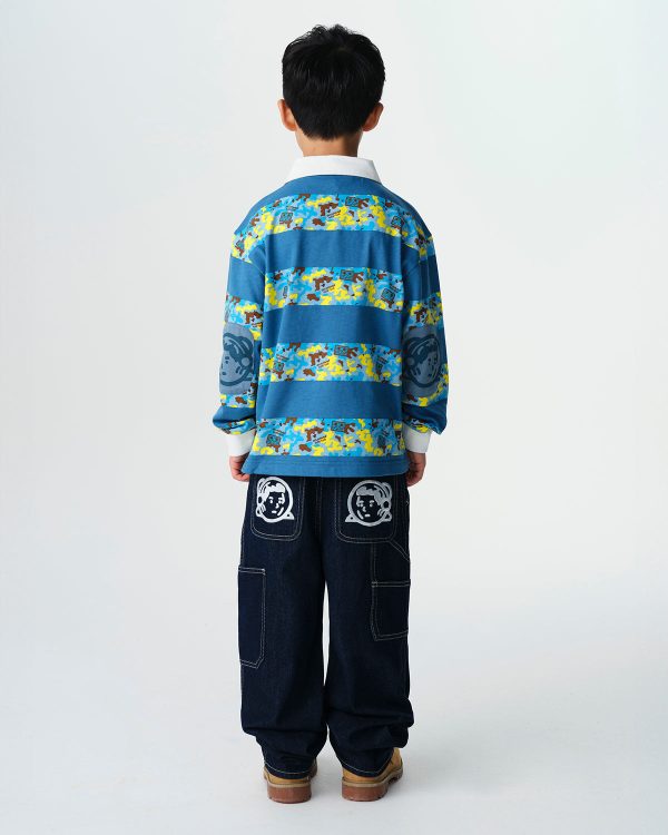 Kids Robot Camo Rugby Top - Image 3
