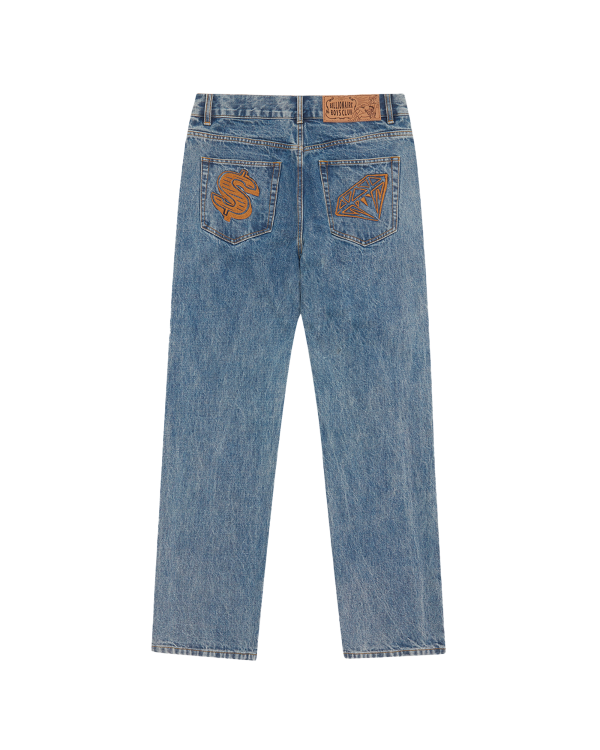 Diamonds & Dollars Selvedge Denim Pant - Image 2