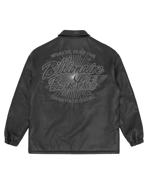 Leather Coach Jacket - Image 2