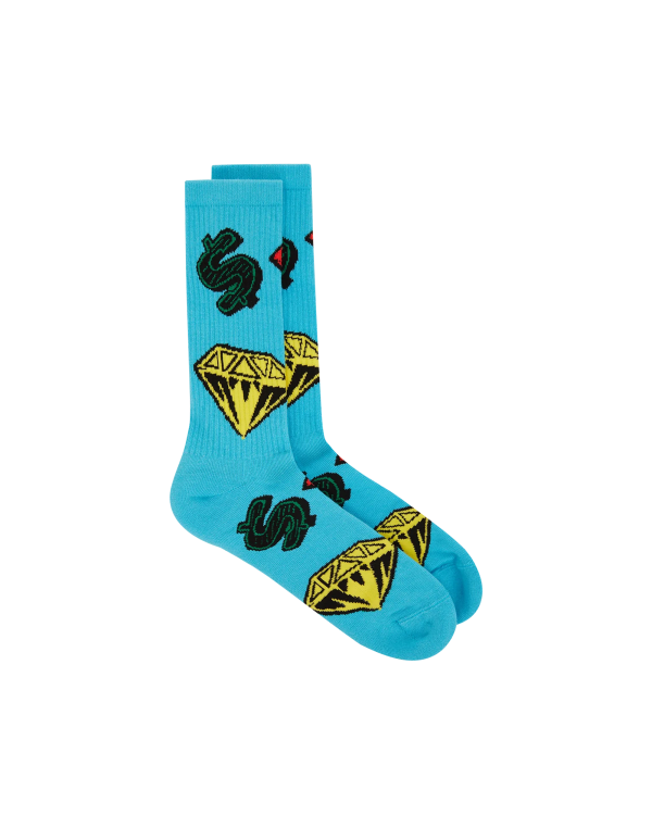 Diamonds & Dollars Socks