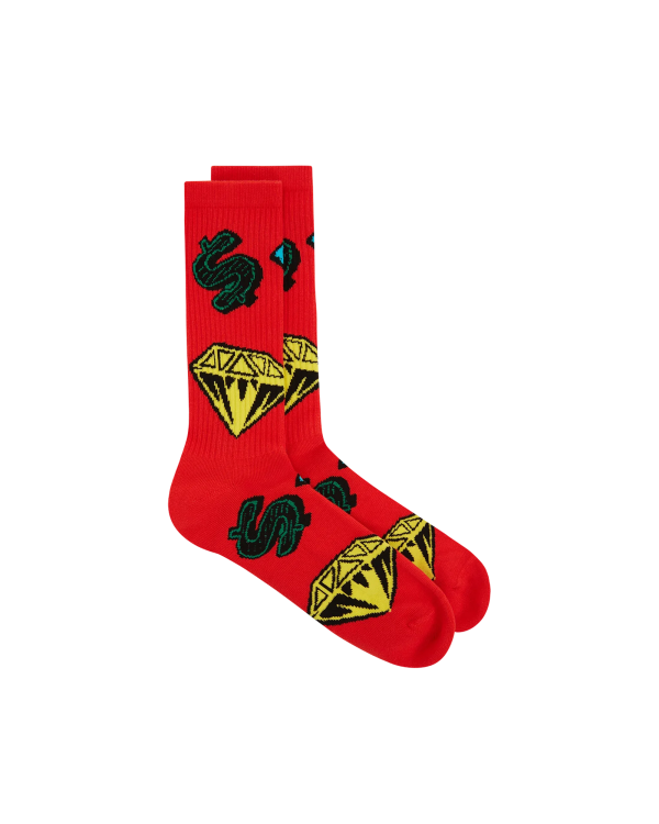 Diamonds & Dollars Socks