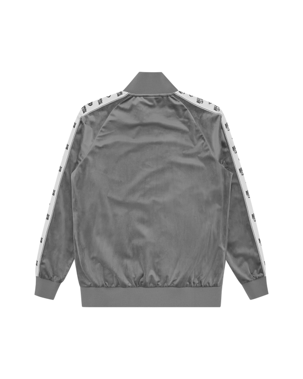 Small Arch Logo Taped Velour Track Top - Image 3