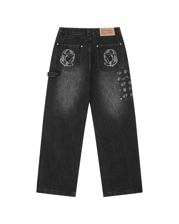 Diamonds & Dollars Denim Carpenter Pant - Image 4