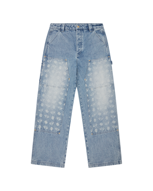 Diamonds & Dollars Denim Carpenter Pant