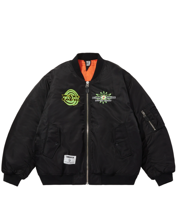 Embroidered Logo Ma-1