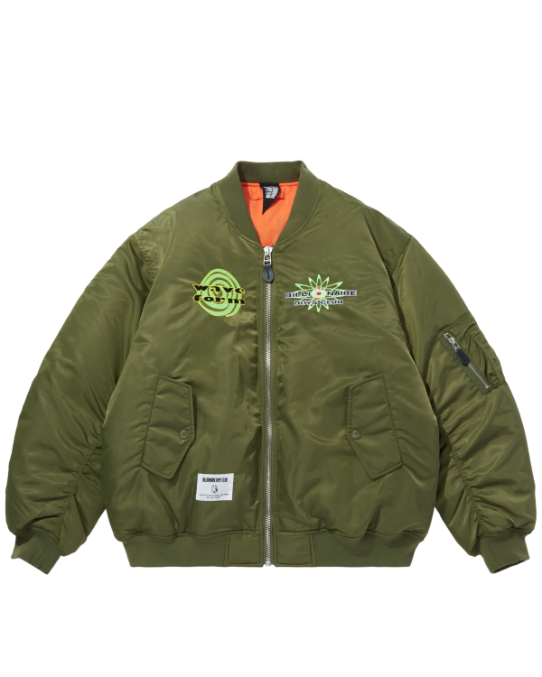 Embroidered Logo Ma-1