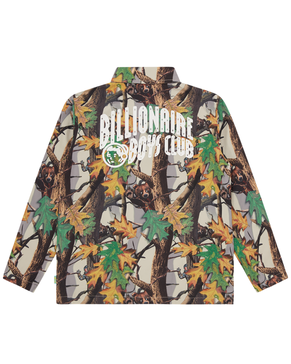Kids Tree Camo Arch Logo Astro Coach Jacket - Image 4
