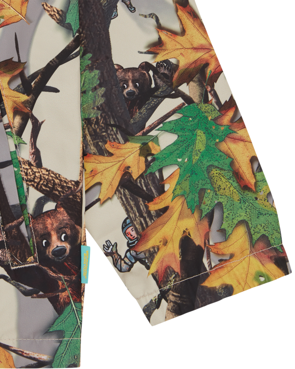 Kids Tree Camo Arch Logo Astro Coach Jacket - Image 6