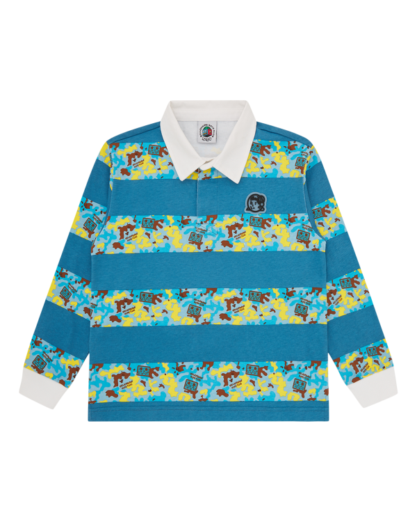 Kids Robot Camo Rugby Top