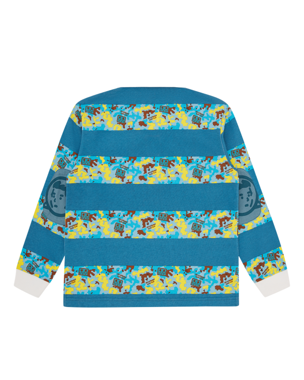 Kids Robot Camo Rugby Top - Image 4