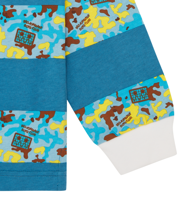 Kids Robot Camo Rugby Top - Image 6