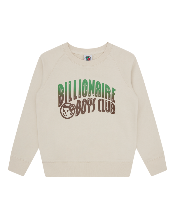 Kids Gradient Arch Logo Crewneck