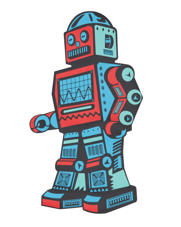 Kids Robot Long-Sleeve T-Shirt - Image 5