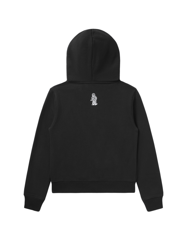 Kids Classic Curve Logo Zip Hoodie - Image 2