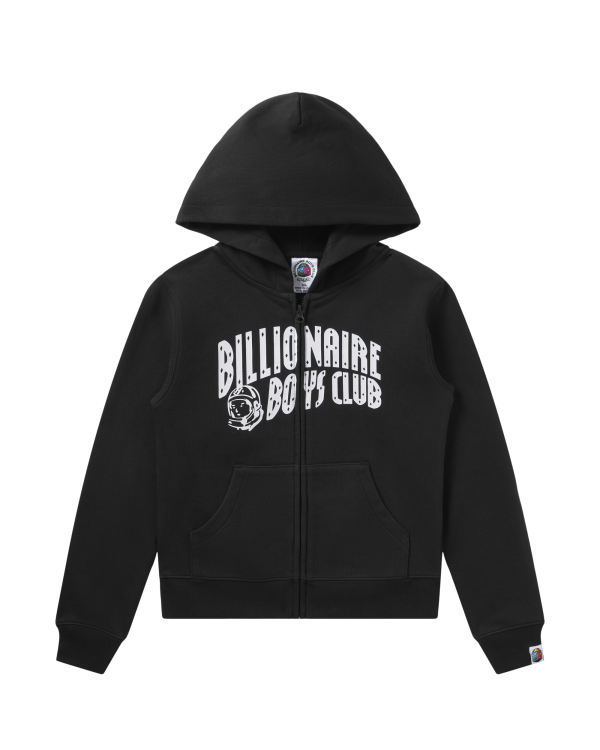 Kids Classic Curve Logo Zip Hoodie