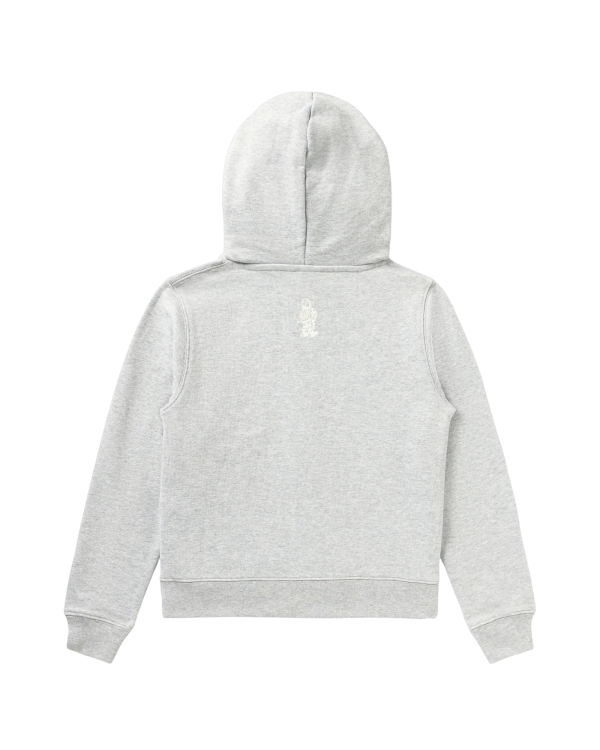 Kids Classic Curve Logo Zip Hoodie - Image 2