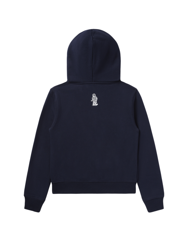 Kids Classic Curve Logo Zip Hoodie - Image 2