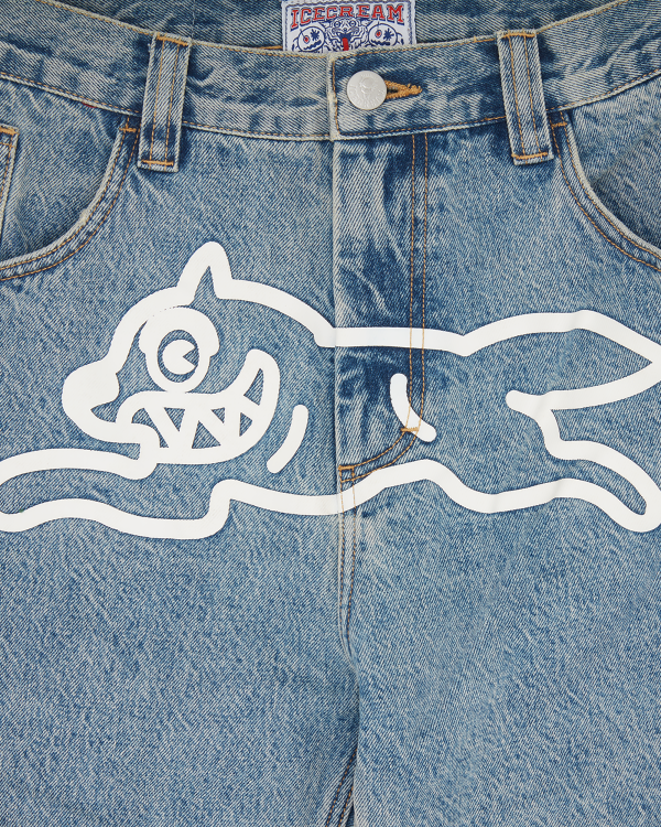 Check Lined Denim Pant - Image 3