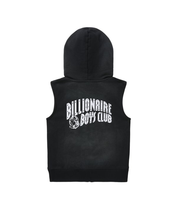 Kids Sleeveless Zip Hoodie - Image 2