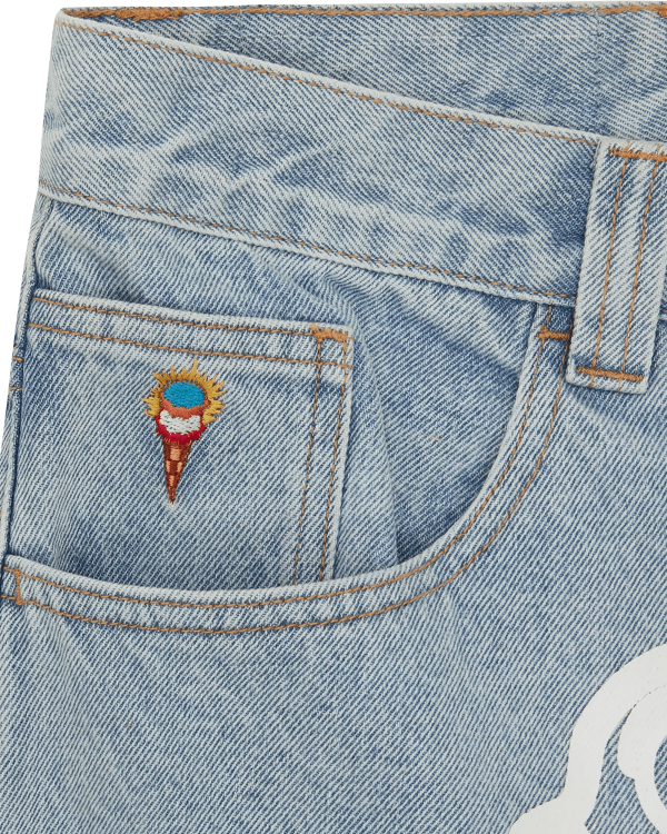 Running Dog Double Scoop Denim Pant - Image 6