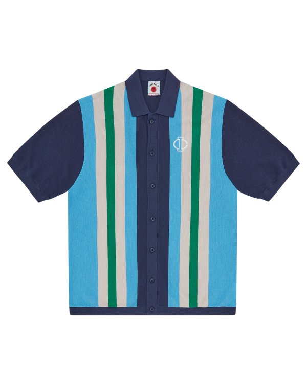 Collared Knitted Polo Shirt