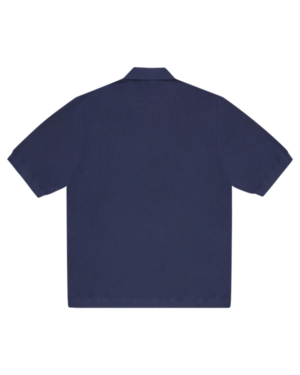 Collared Knitted Polo Shirt - Image 4