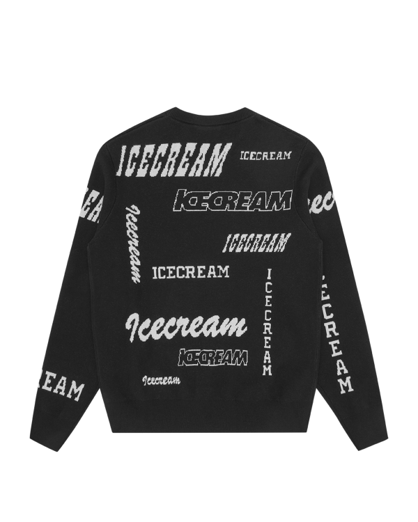 Multi Logo Knit Crewneck - Image 2