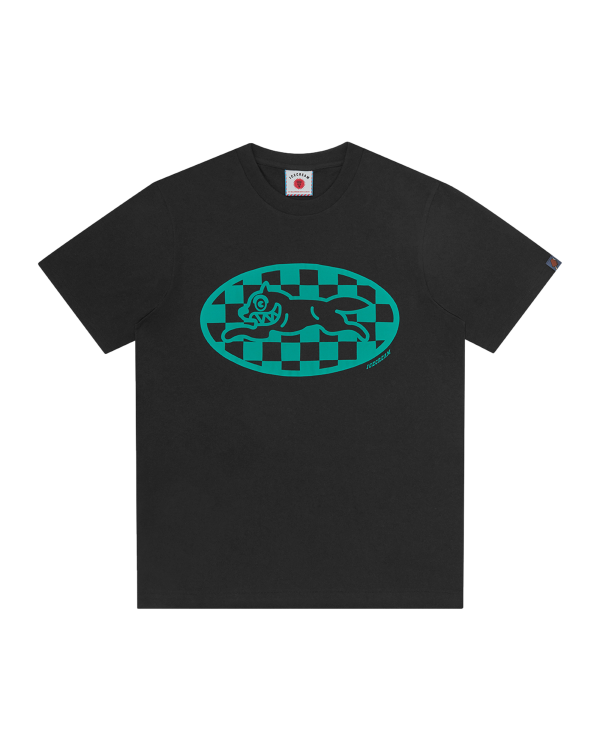 Checker Running Dog T-Shirt