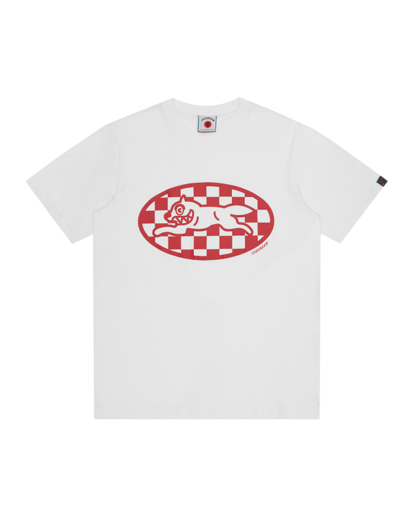 Checker Running Dog T-Shirt