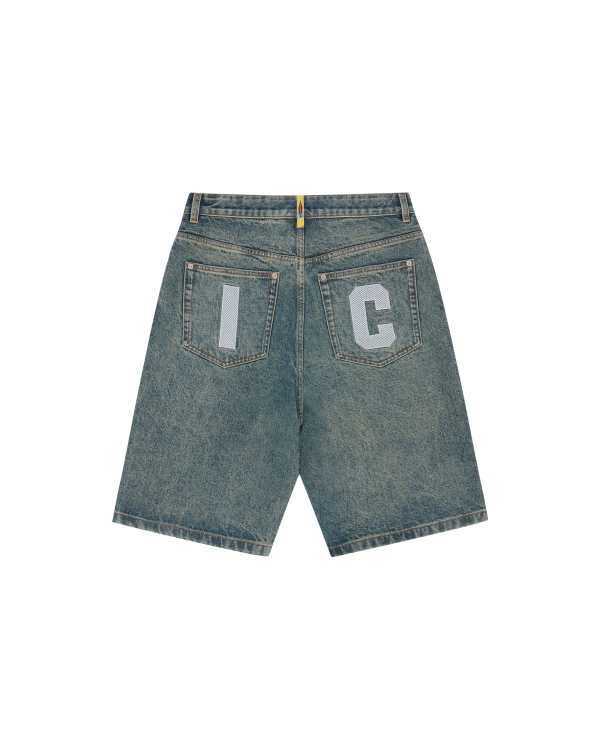Running Dog Denim Shorts - Image 2