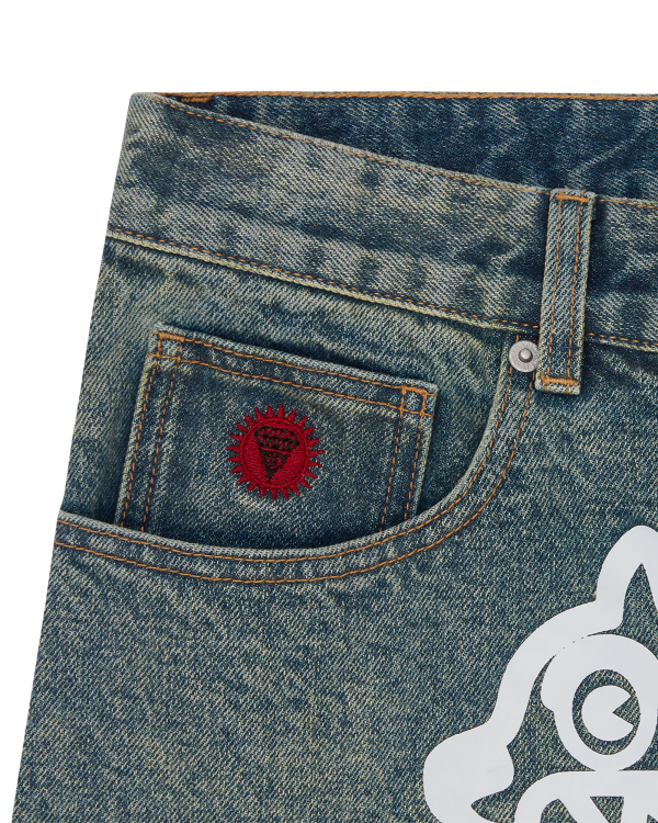 Running Dog Denim Shorts - Image 6
