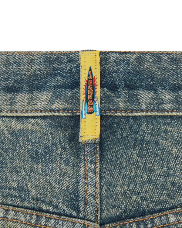 Running Dog Denim Shorts - Image 3