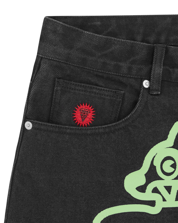 Running Dog Denim Shorts - Image 6