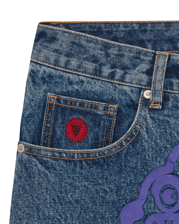 Running Dog Denim Shorts - Image 4