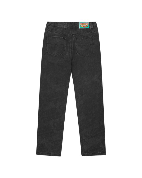 Every Flavour Double Scoop Denim Pants - Image 2