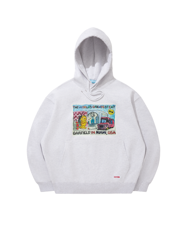 ICECREAM x Garfield Cotton Hoodie Miami