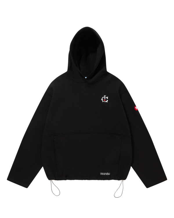 Embroidered Logo Hoodie