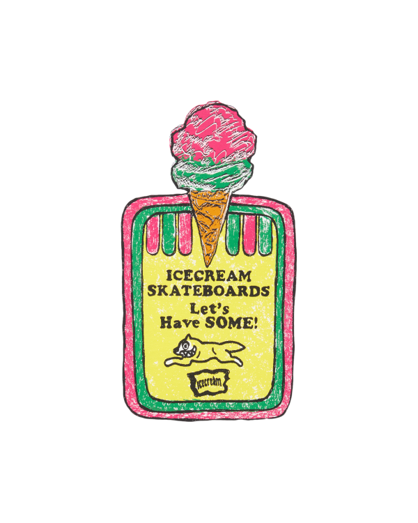 Cotton T-Shirt Icecream Skateboards - Image 3