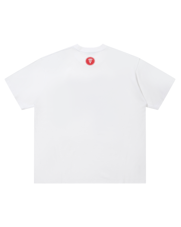 Applique Logo Cotton T-Shirt Running Dog - Image 2