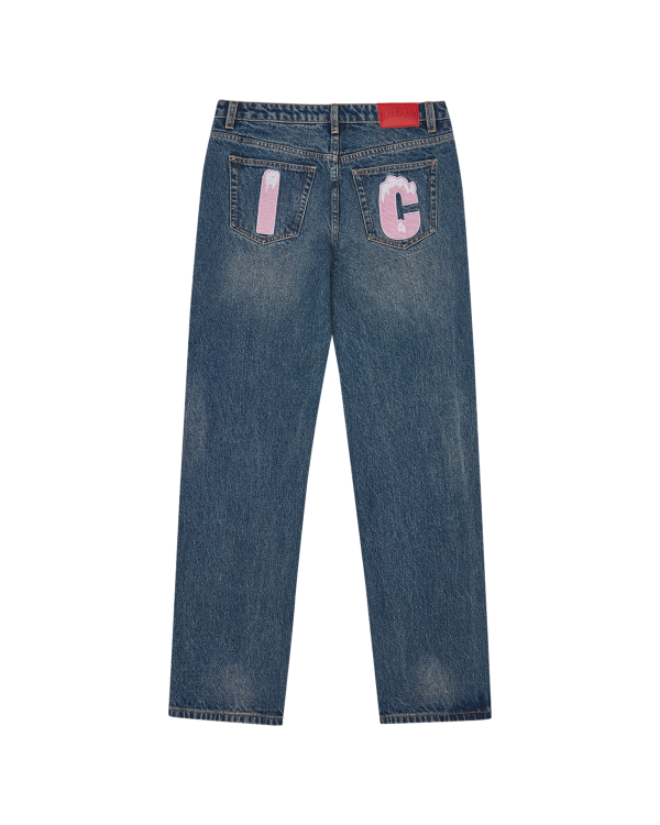 Womens Drippy Denim Pant - Image 2