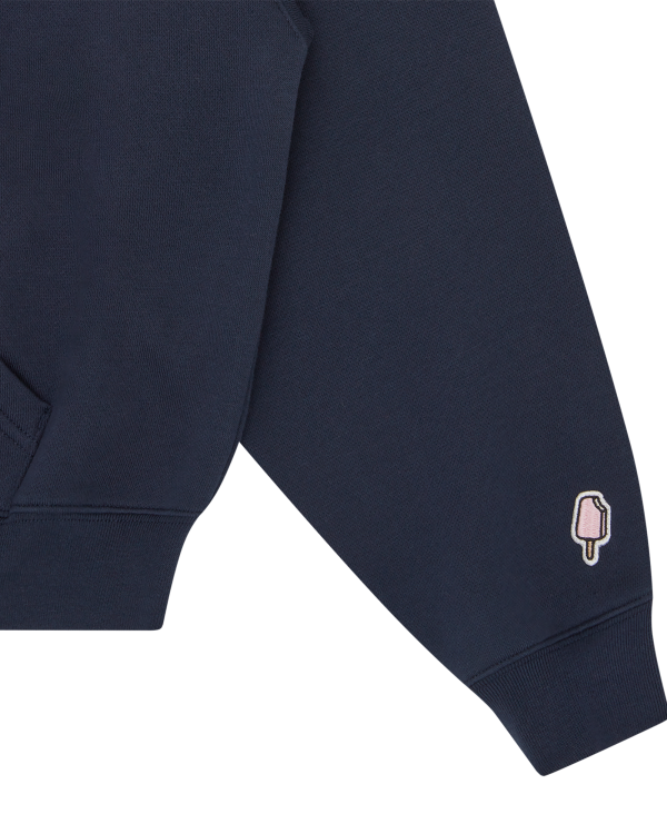 Womens Cone Cropped Zip Through Hood - Image 6