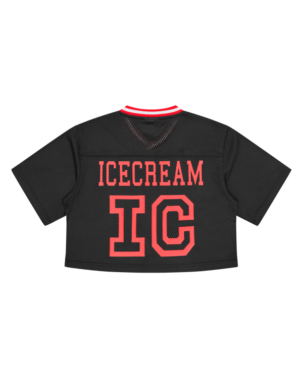 Womens Cropped Football Jersey - Image 3