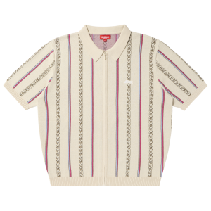 Chain Polo Sweater