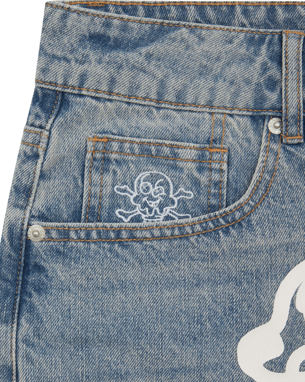 Running Dog Denim Shorts - Image 4